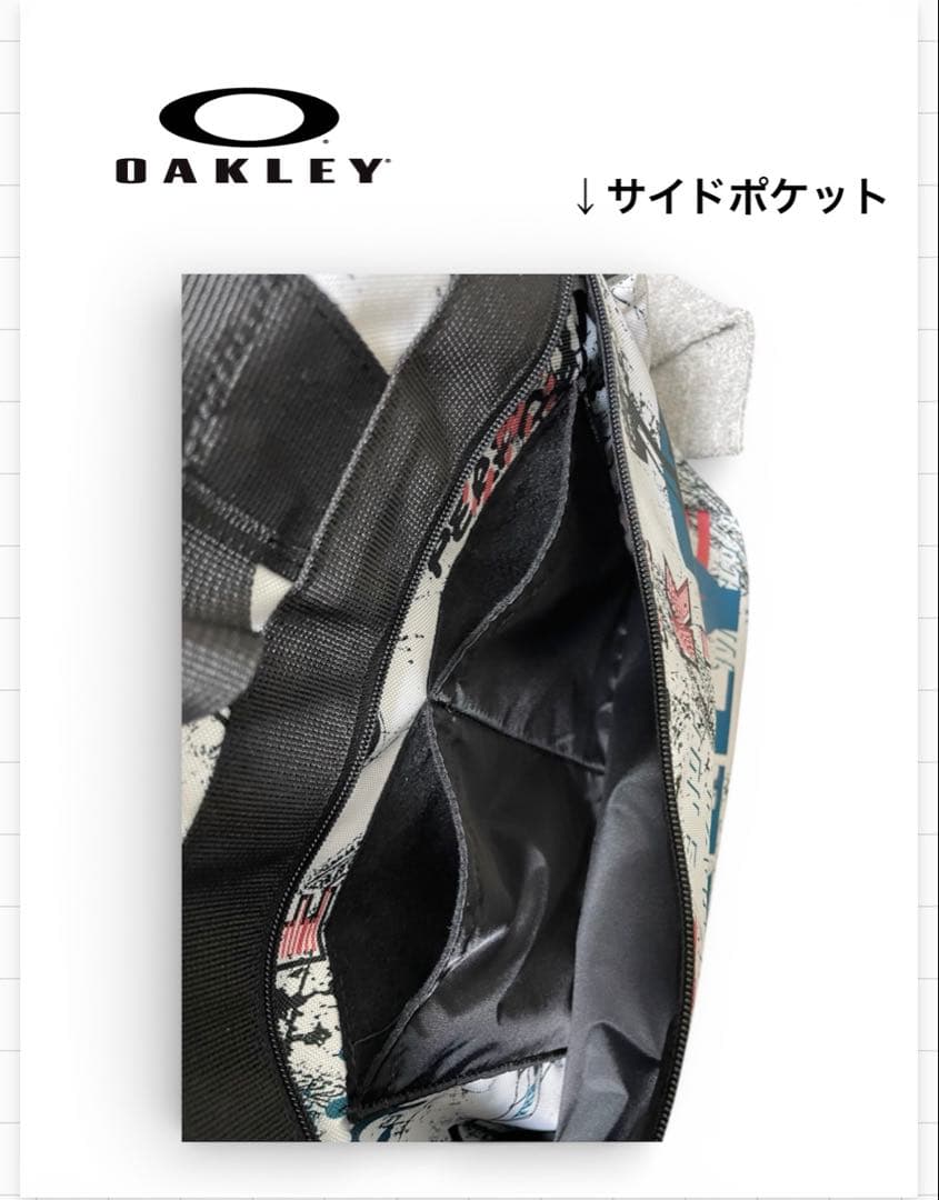 極美品✨週末限定特価✨OAKLEY ゴルフトートバッグ シューズも収納可能