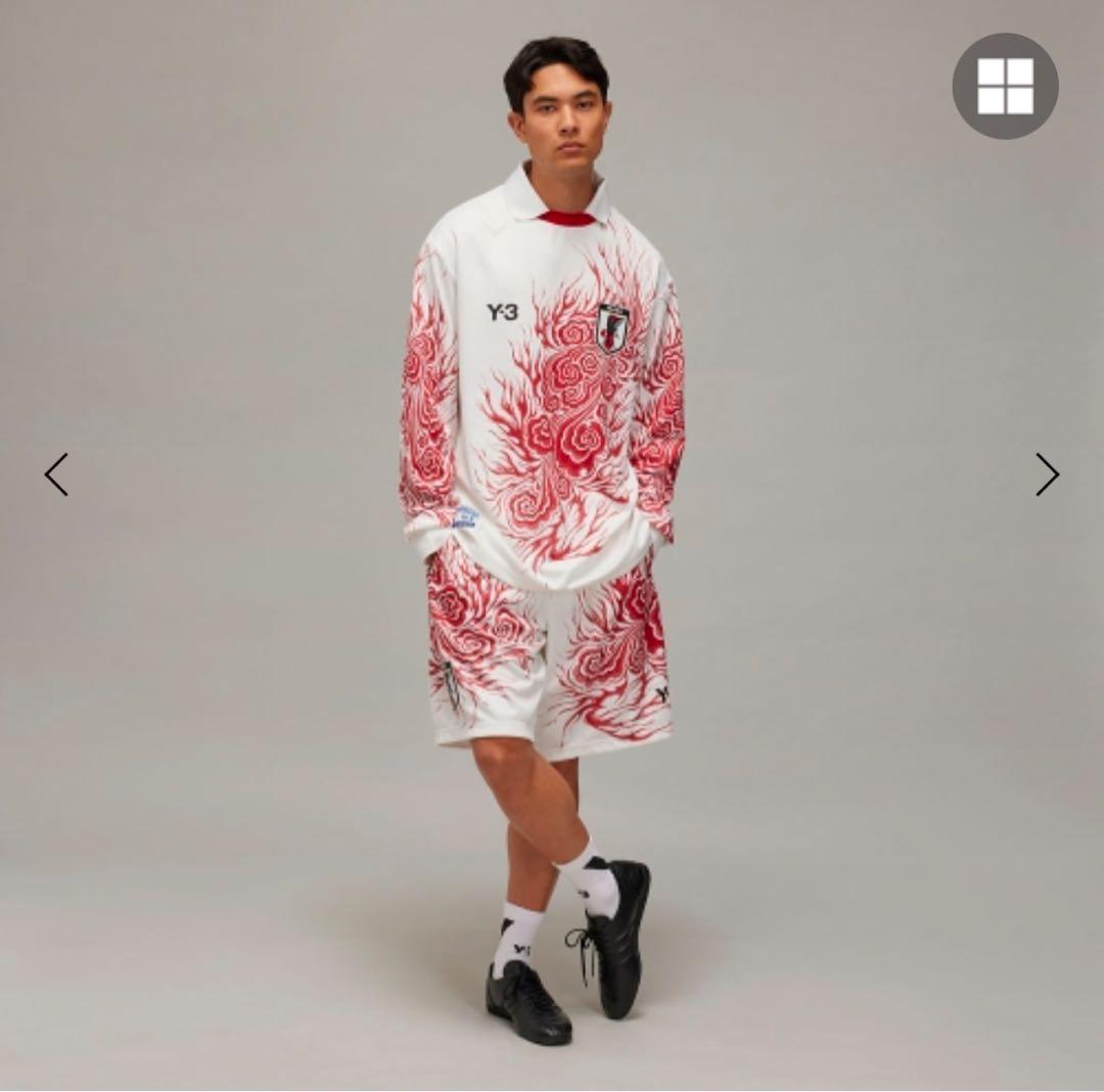 【値下げ】Y-3 サッカー 日本代表 CW 長袖Tシャツ XS