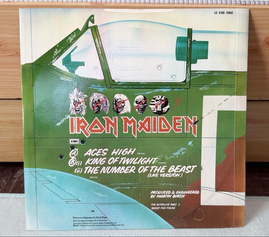 Iron Maiden – Aces High 12” Single UK