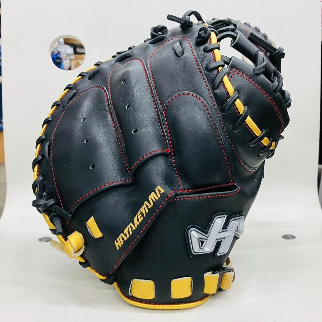 ハタケヤマ　PRO-M08　軟式用　捕手用　M8　当店限定レーザー刻印　型付け済