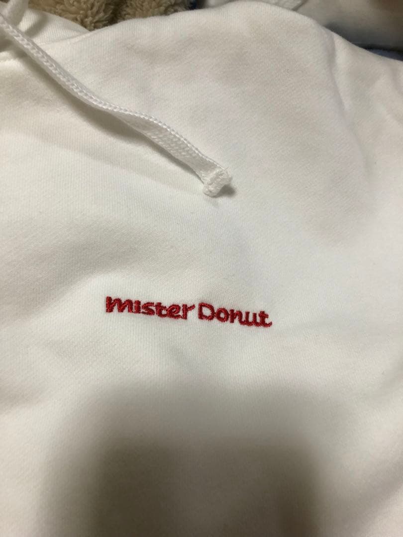 LEPSIM 【Mister Donut】イラストパーカー　 フード付き