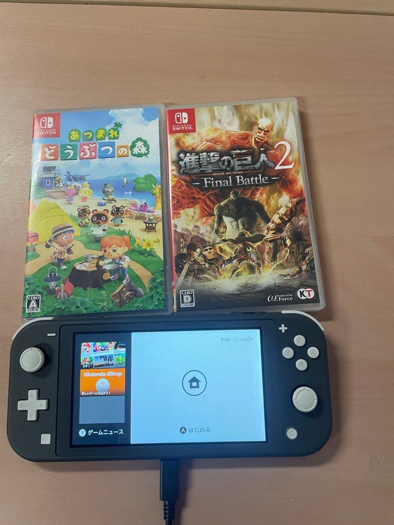 nintendo switch lite グレー 本体