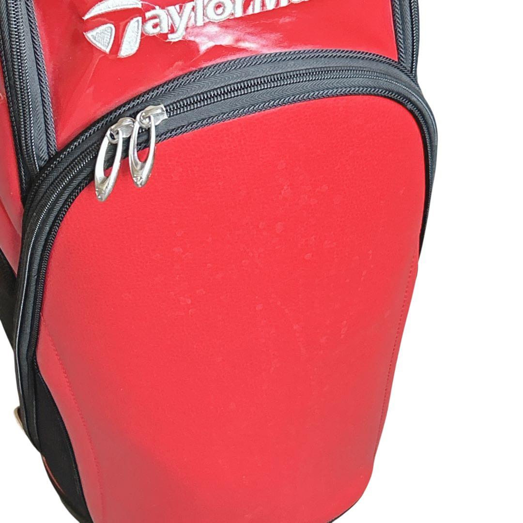 TaylorMade キャディバッグ ゴルフバッグ ツアー 赤 メンズ ゴルフ