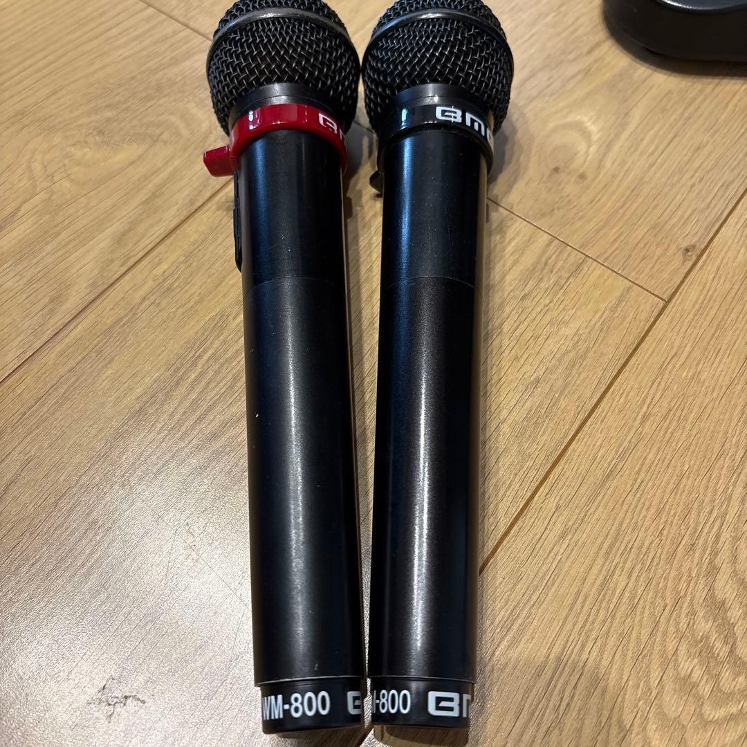ワイヤレスマイクレシーバー　セット　WT-5000 MKII WM800
