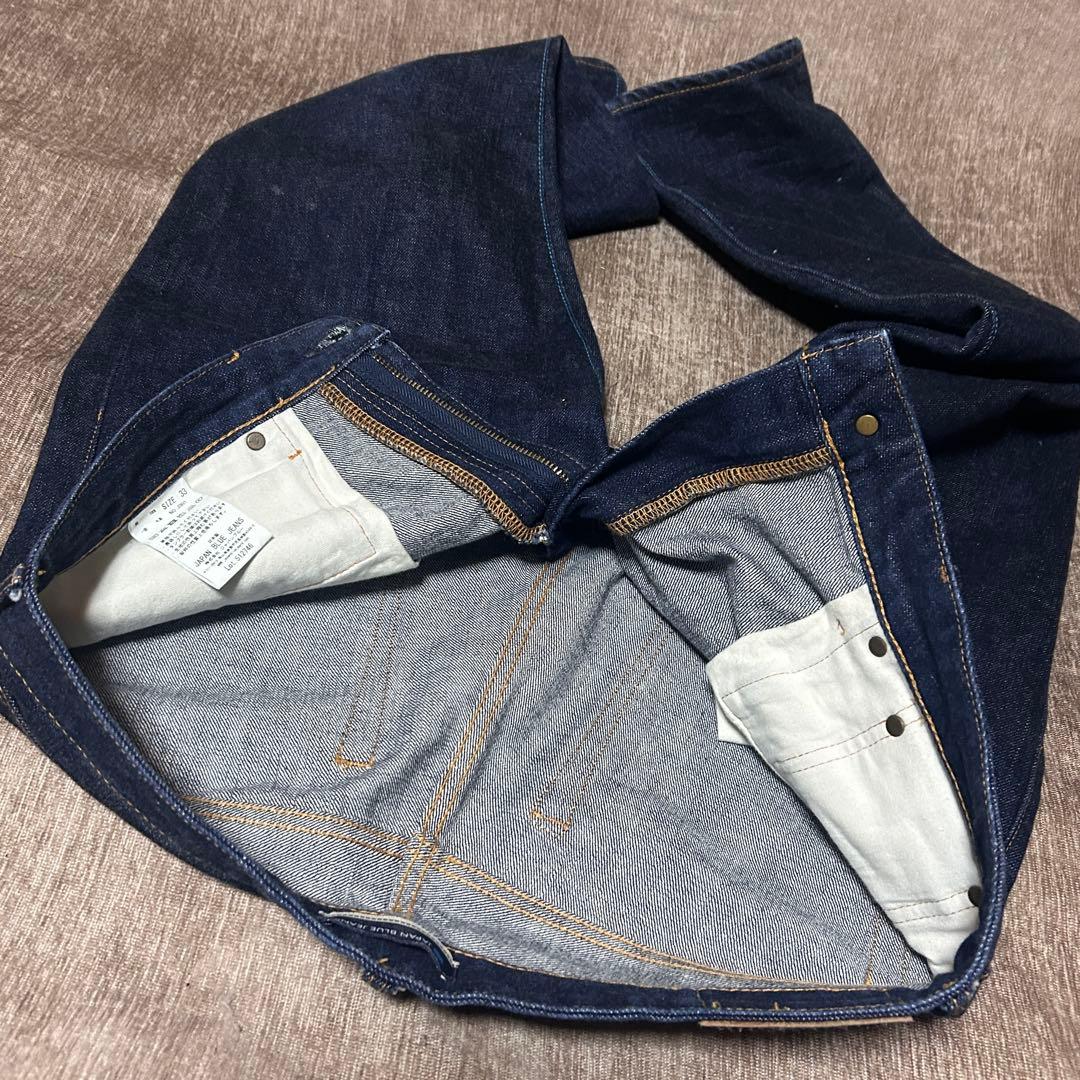 美品　JAPAN BLUE JEANS J301 セルビッチデニム　W33 濃紺