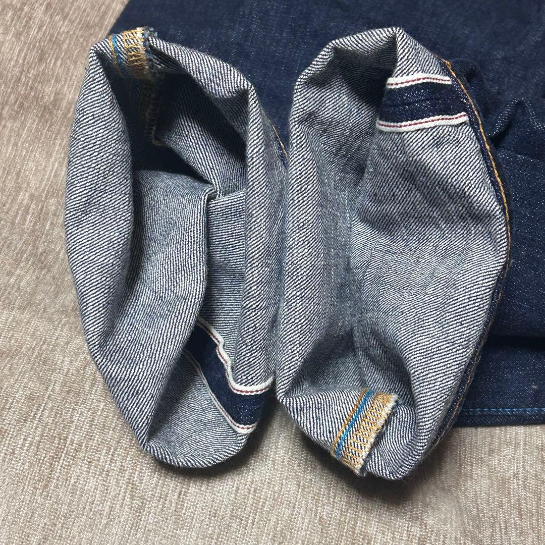 美品　JAPAN BLUE JEANS J301 セルビッチデニム　W33 濃紺