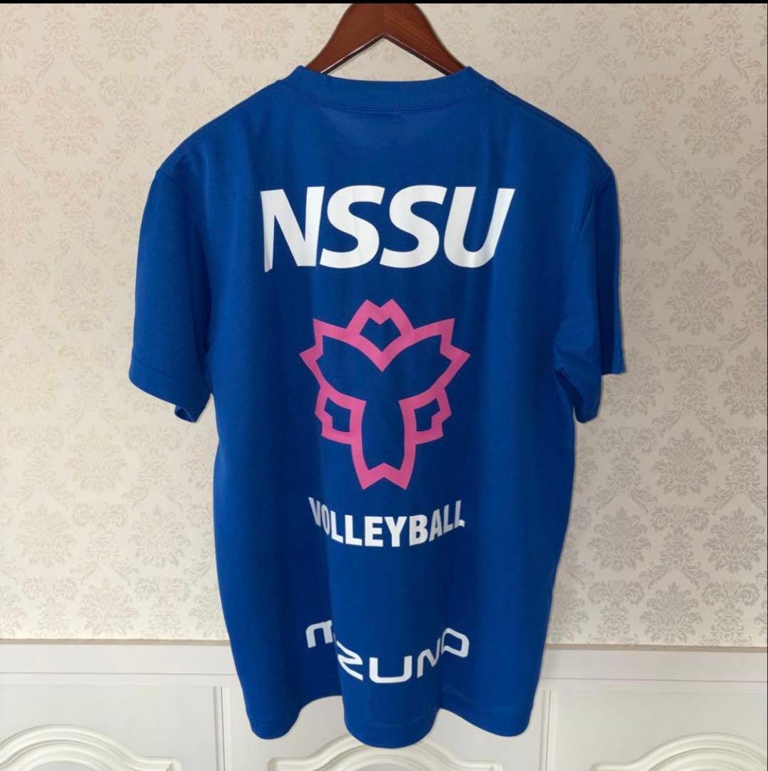 ミズノ　日体大　バレーボール　シャツ