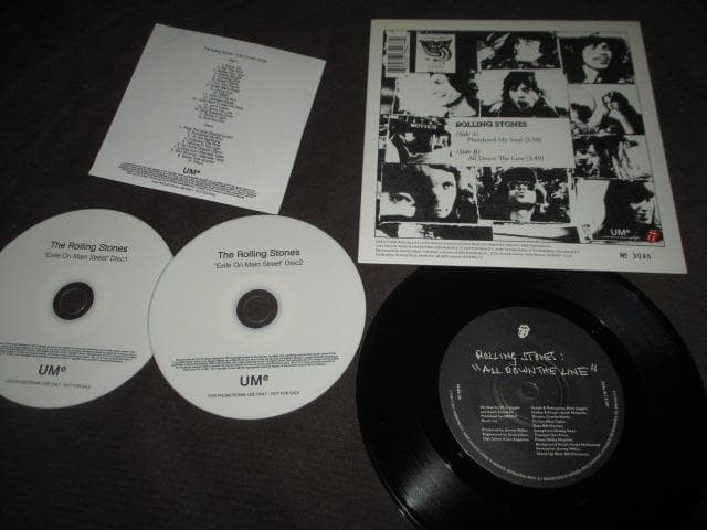 洋楽 rolling stones exile on main st (RARE!!)
