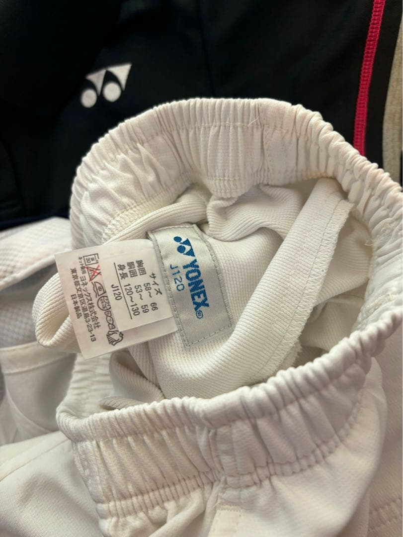 【キッズ ジュニア】120/130 バドミントンウェア セット売り YONEX