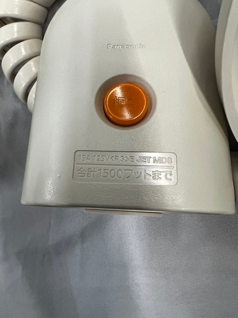 パナソニック　抜け止め接地　リーラーコンセント　2個set