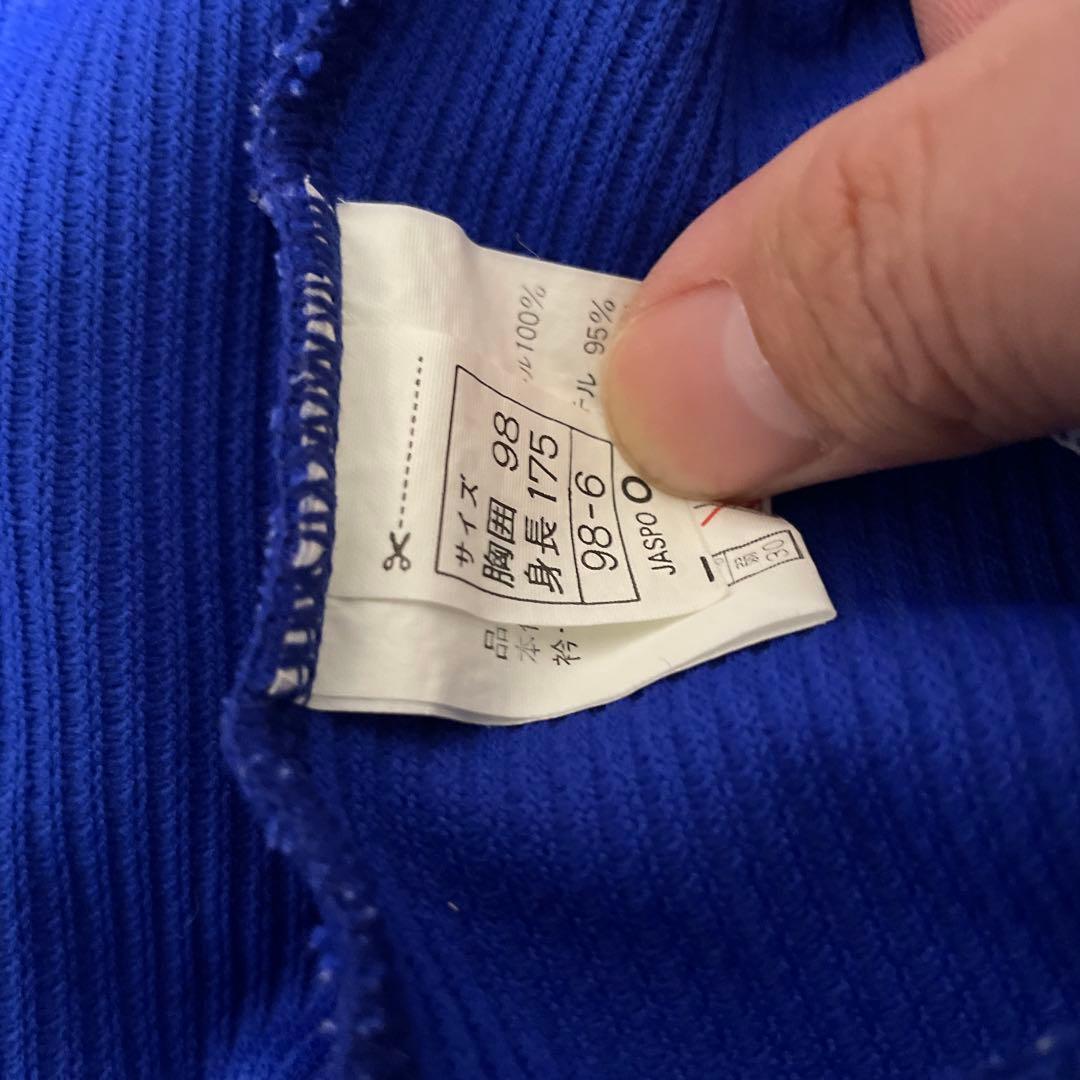 希少品 美品 90s asics FOOTBALL GEAR ロゴ刺繍 ジャージ