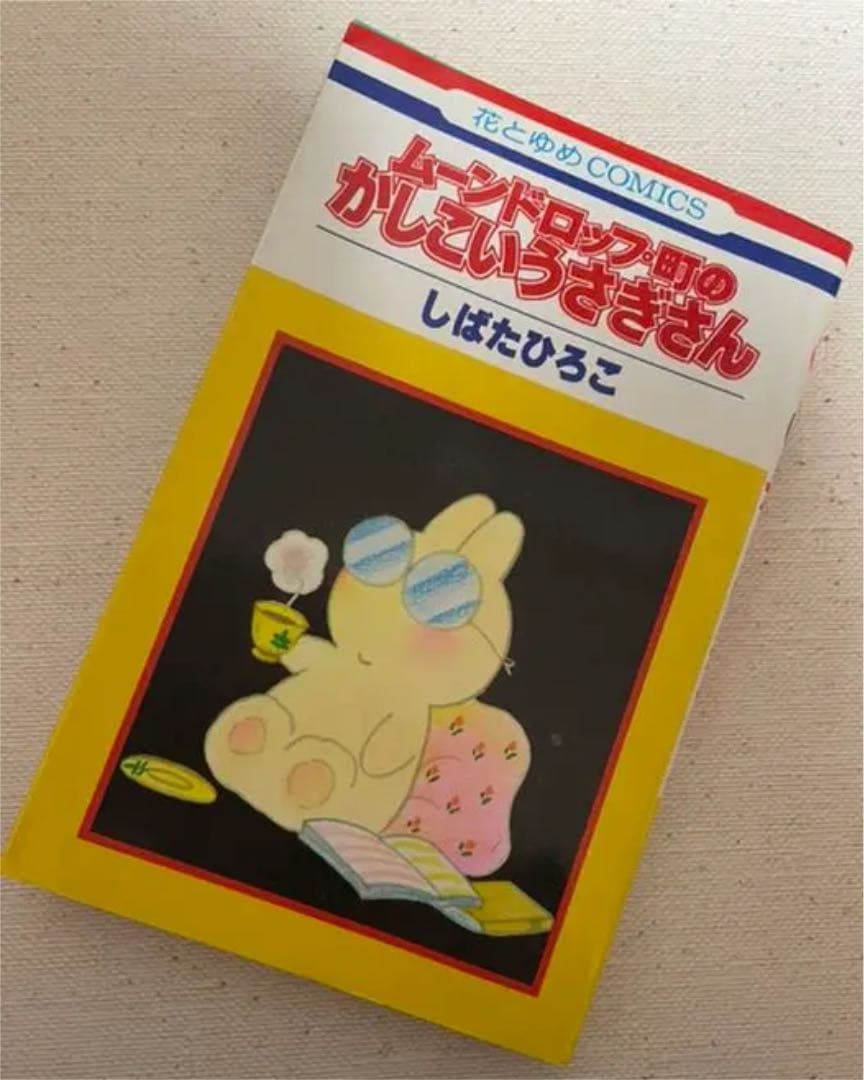しばたひろこ★ムーンドロップ町のかしこいうさぎさん 初版