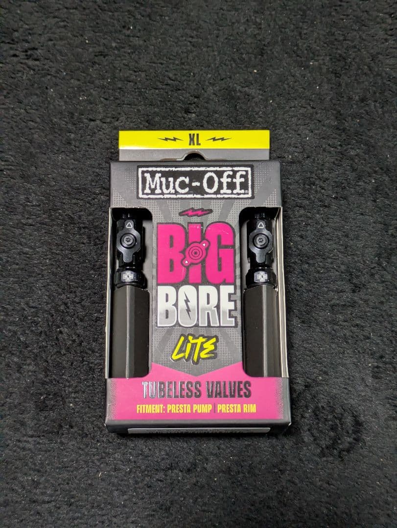 Muc-OFF チューブレスバルブ BIGBORE LITE 60mm