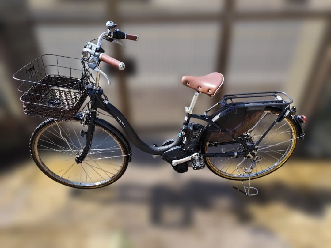 2022年製　YAMAHA　パス　ウィズ　グレー　12.3Ah　美品