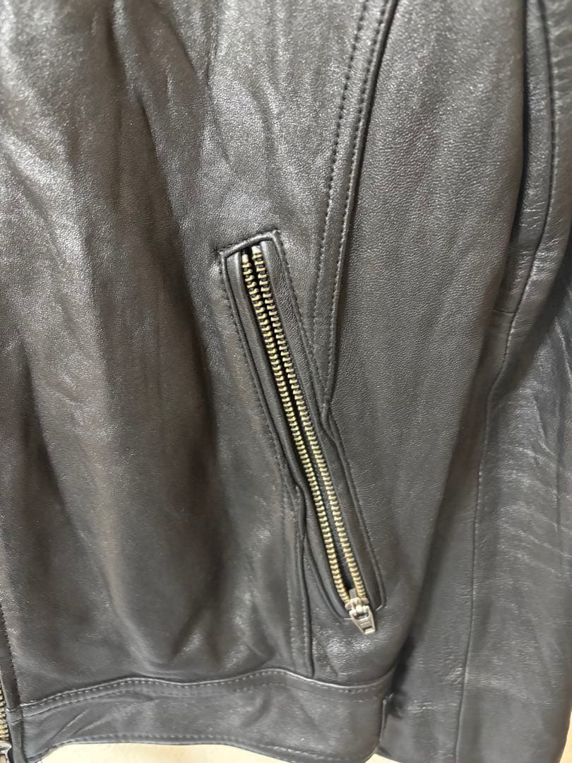 JACKROSE ジャックローズ　サイズ4 ラムレザー シングル ジャケット美品