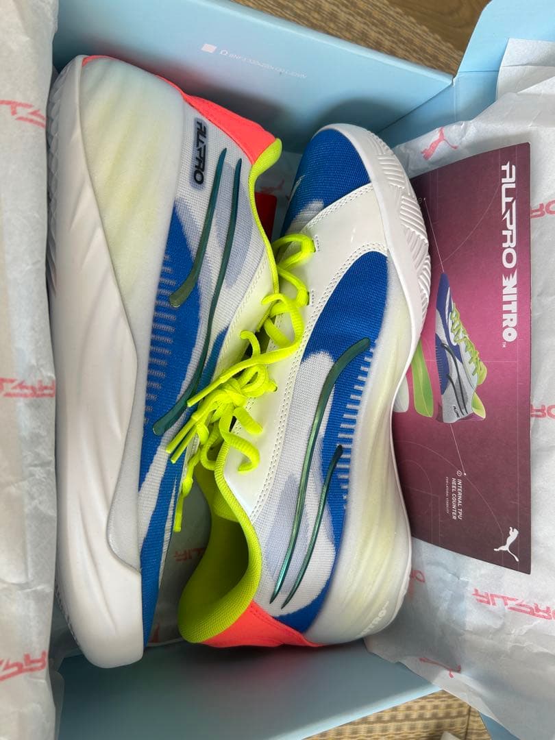 値引き　puma all pro nitro バスケ　バッシュ　28cm