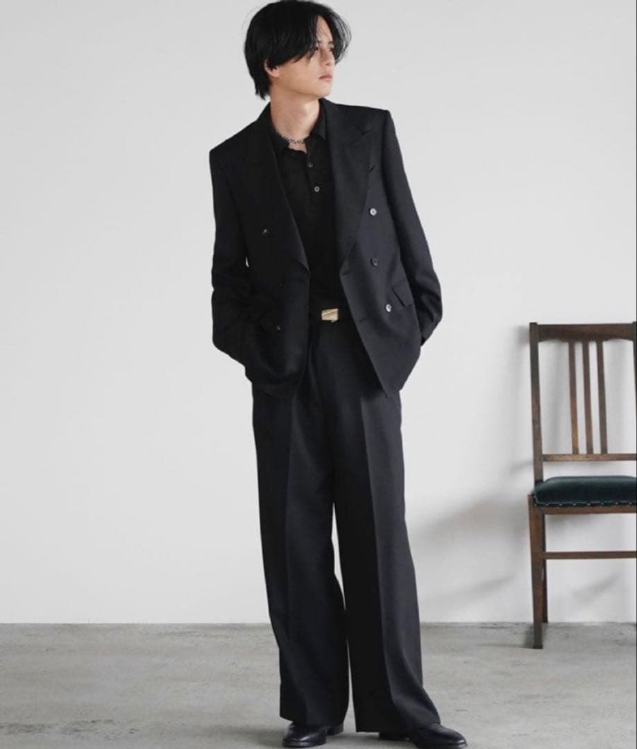 Llife KERSEY FLARE SLACKS Mサイズ