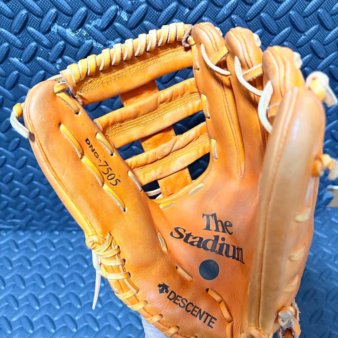 デサント Holdsum スタジアム 一般軟式外野用グローブ