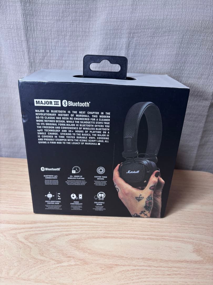 ♫良品Marshall Major III Bluetooth ヘッドホン