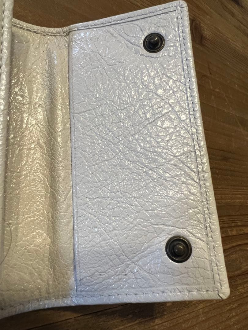 BALENCIAGA ホワイト キーケース　白　バレンシアガ