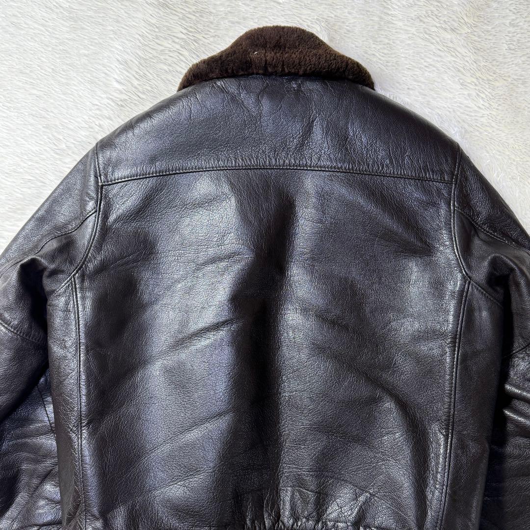 【名作】80s L.L.Bean G-1 フライトジャケット ゴートスキン 42