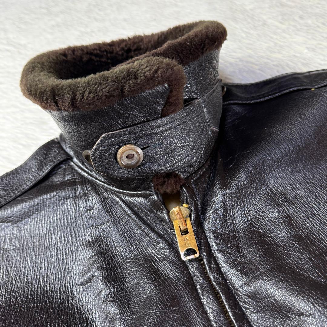 【名作】80s L.L.Bean G-1 フライトジャケット ゴートスキン 42