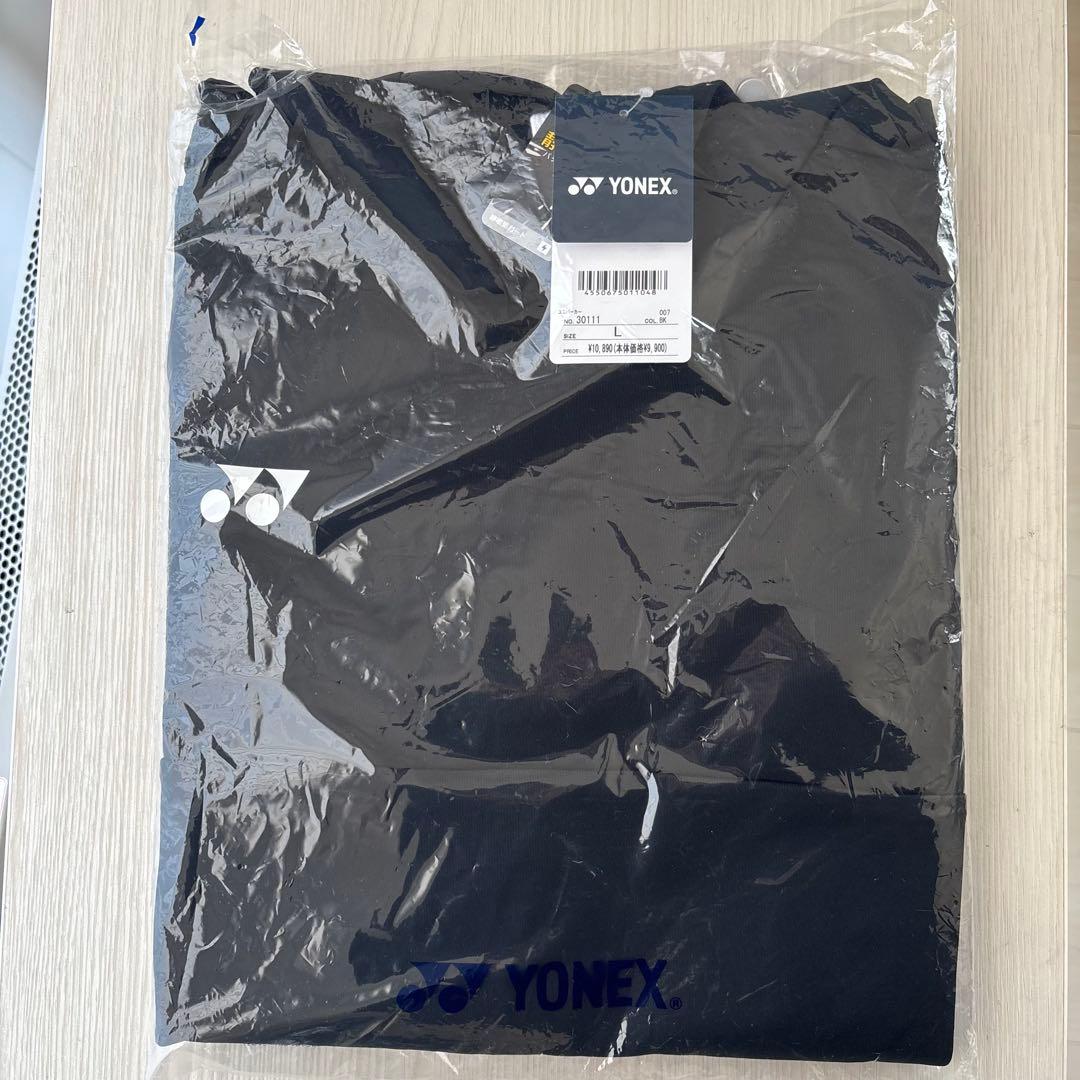 YONEX 30111/007 Lサイズフード付き ウォームアップウェア
