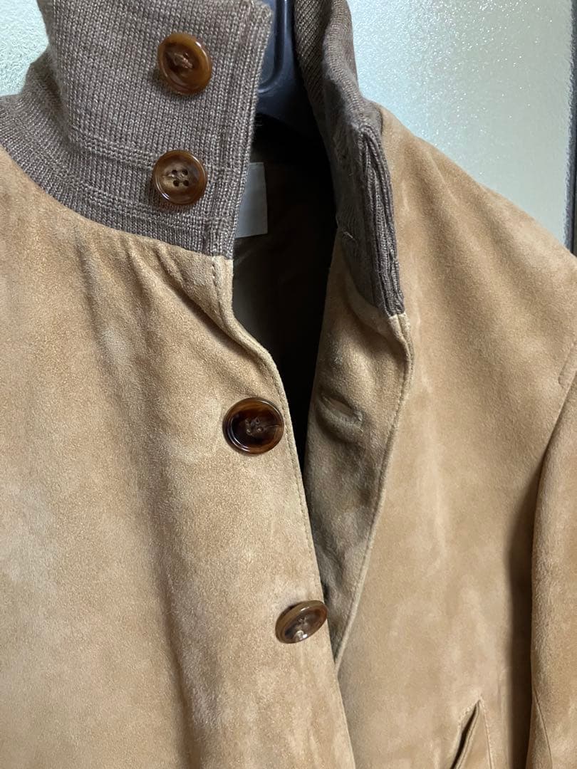 EDIFICE スエードブルゾン
