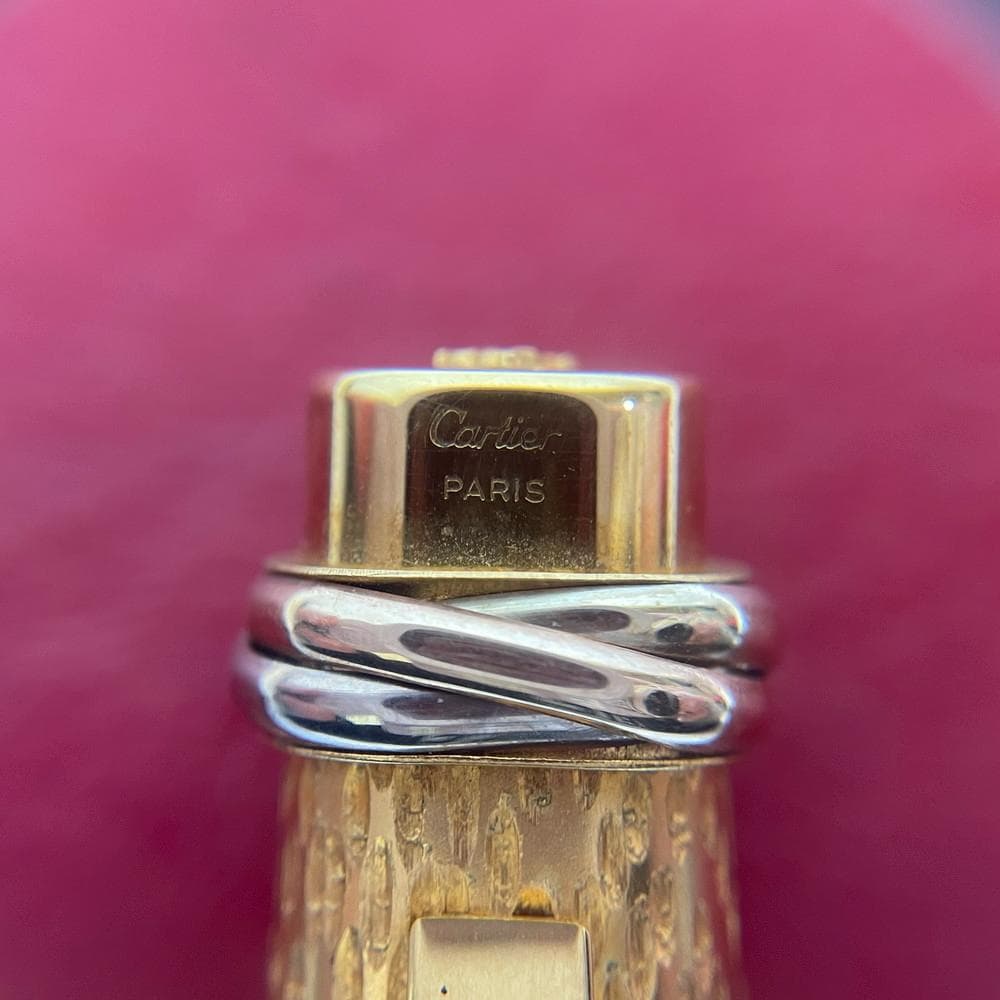 ◆Carrtier カルティエ キャップ式ボールペン 02034