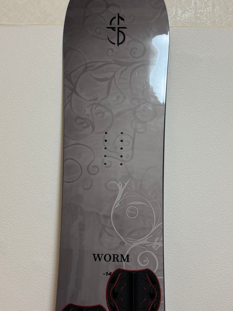 スノボ CROOJA worm 148cm クロージャ　ワーム カバー付き！