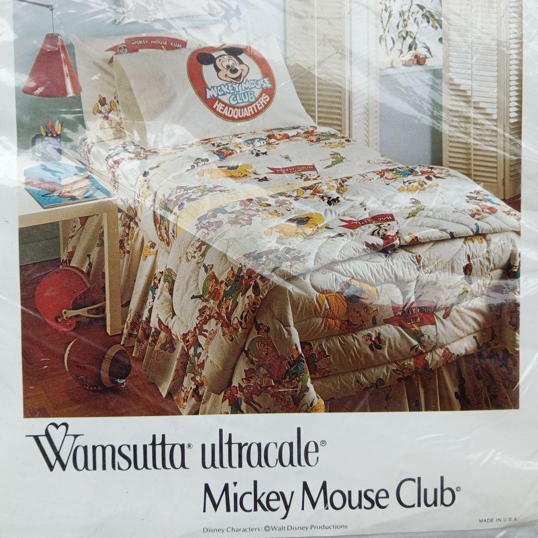 Wamsutta ベッドカバー　ディズニー　ビンテージ
