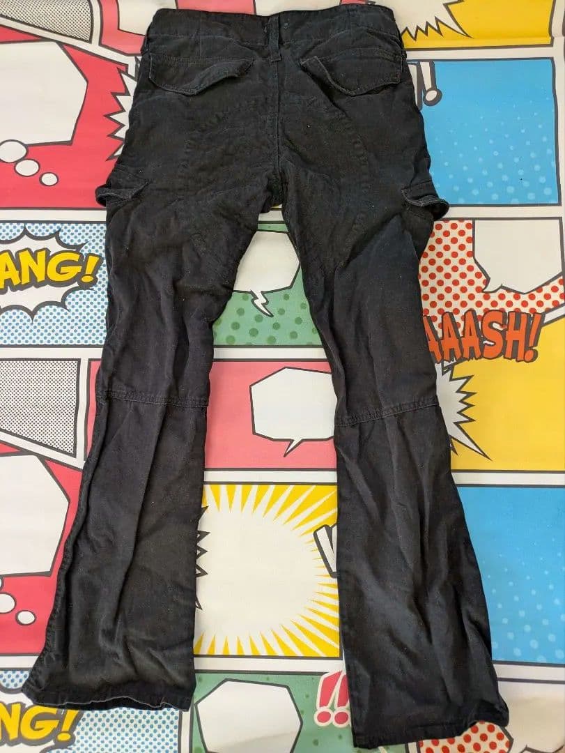 パンツ 00s FUGA flare cargo pants y2k