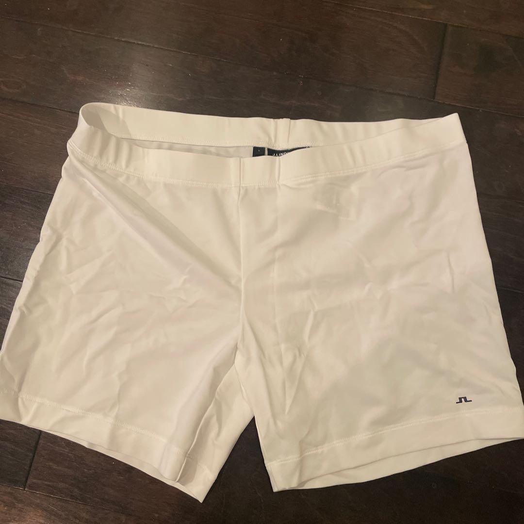 【未使用美品】J.Lindeberg レディースゴルフワンピース L ホワイト