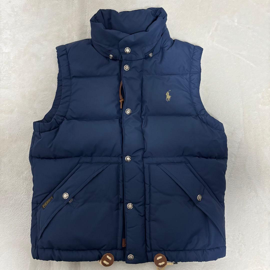 POLO RALPH LAUREN ダウンベスト ネイビー Mサイズ