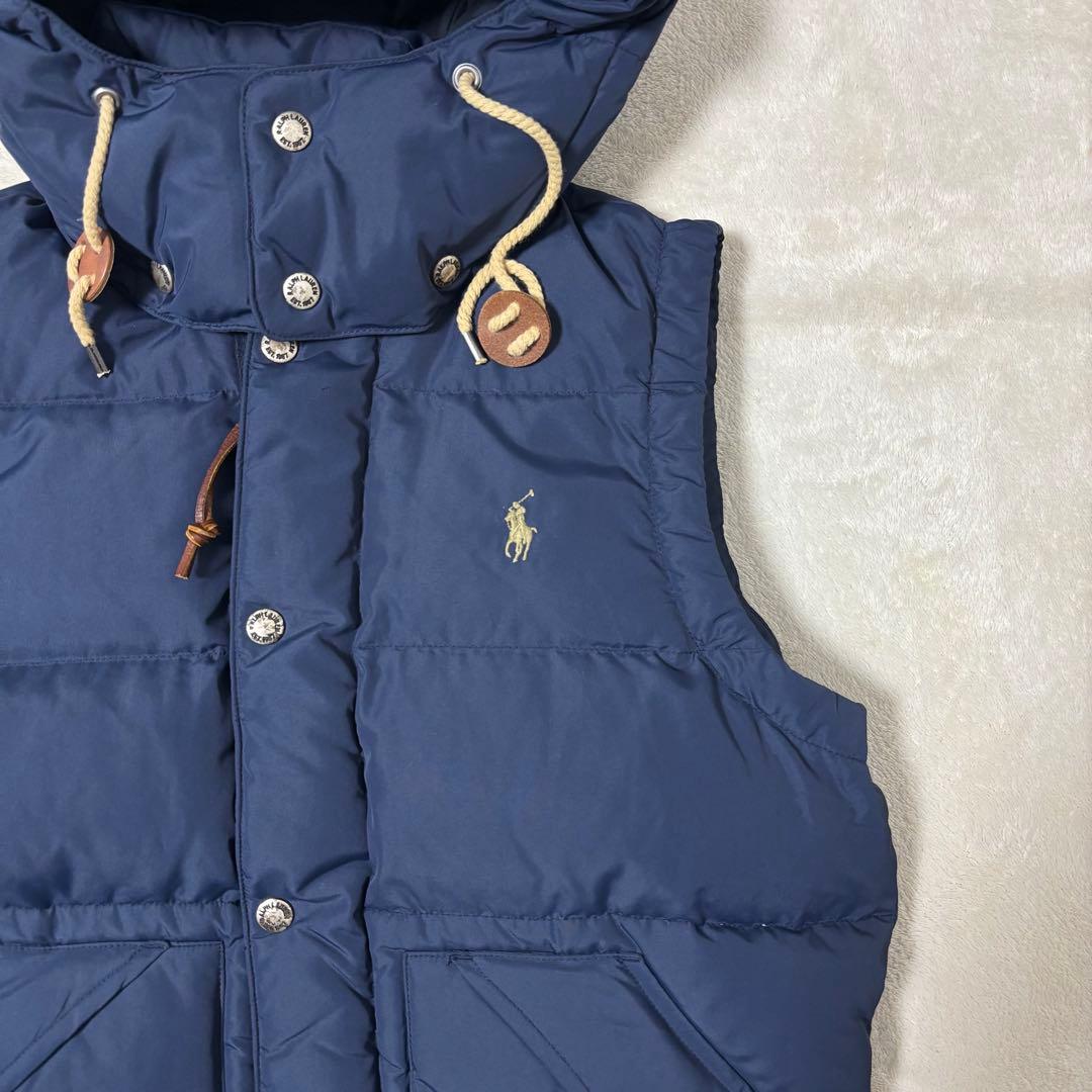 POLO RALPH LAUREN ダウンベスト ネイビー Mサイズ
