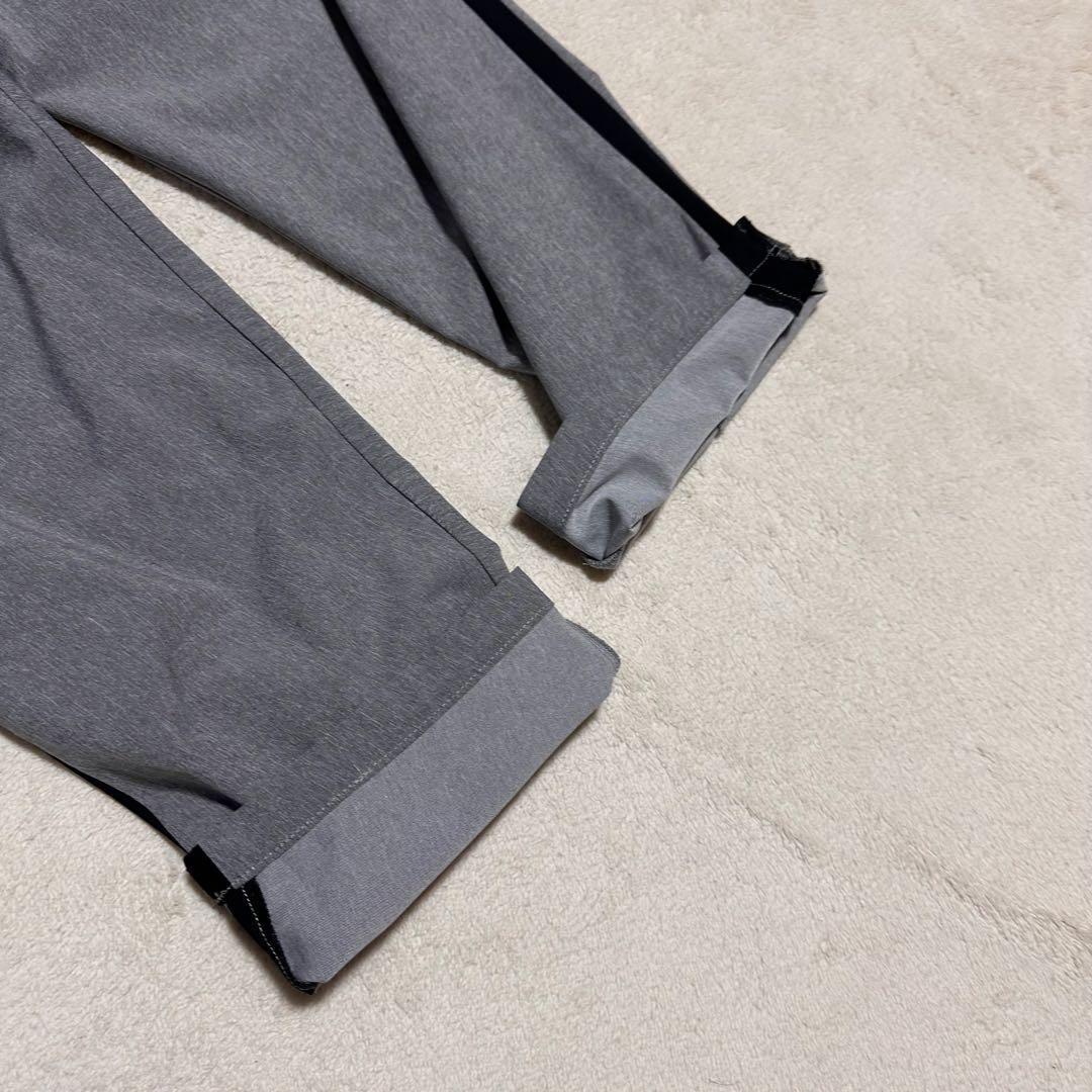 DESCENTE ゴルフ ストレッチパンツ メンズ L グレー 人気 デサント