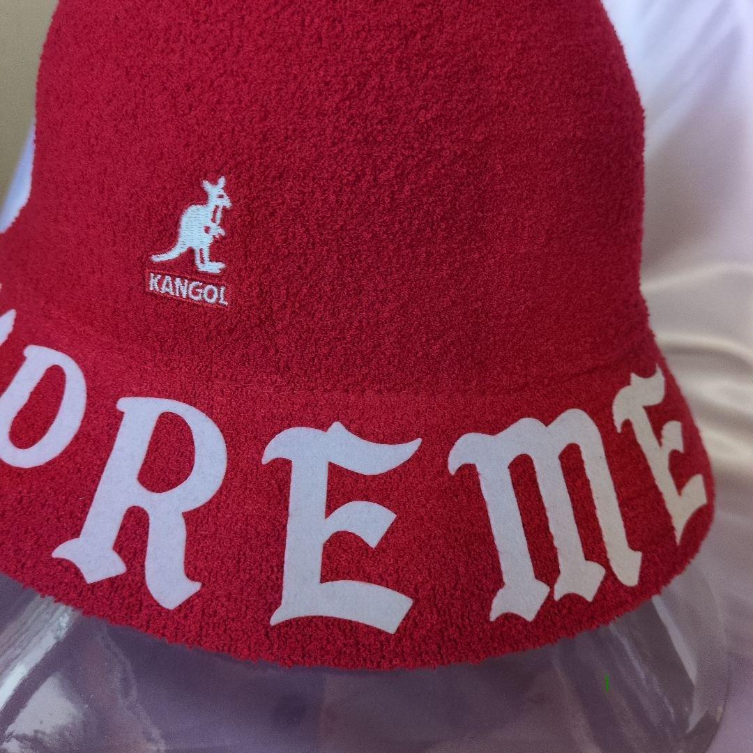 KANGOL SUPREME バケットハット【M】希少な赤！！