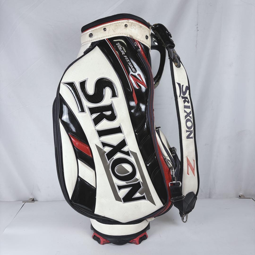 SRIXON スリクソン キャディバッグ 5分割 フード付き ゴルフバッグ