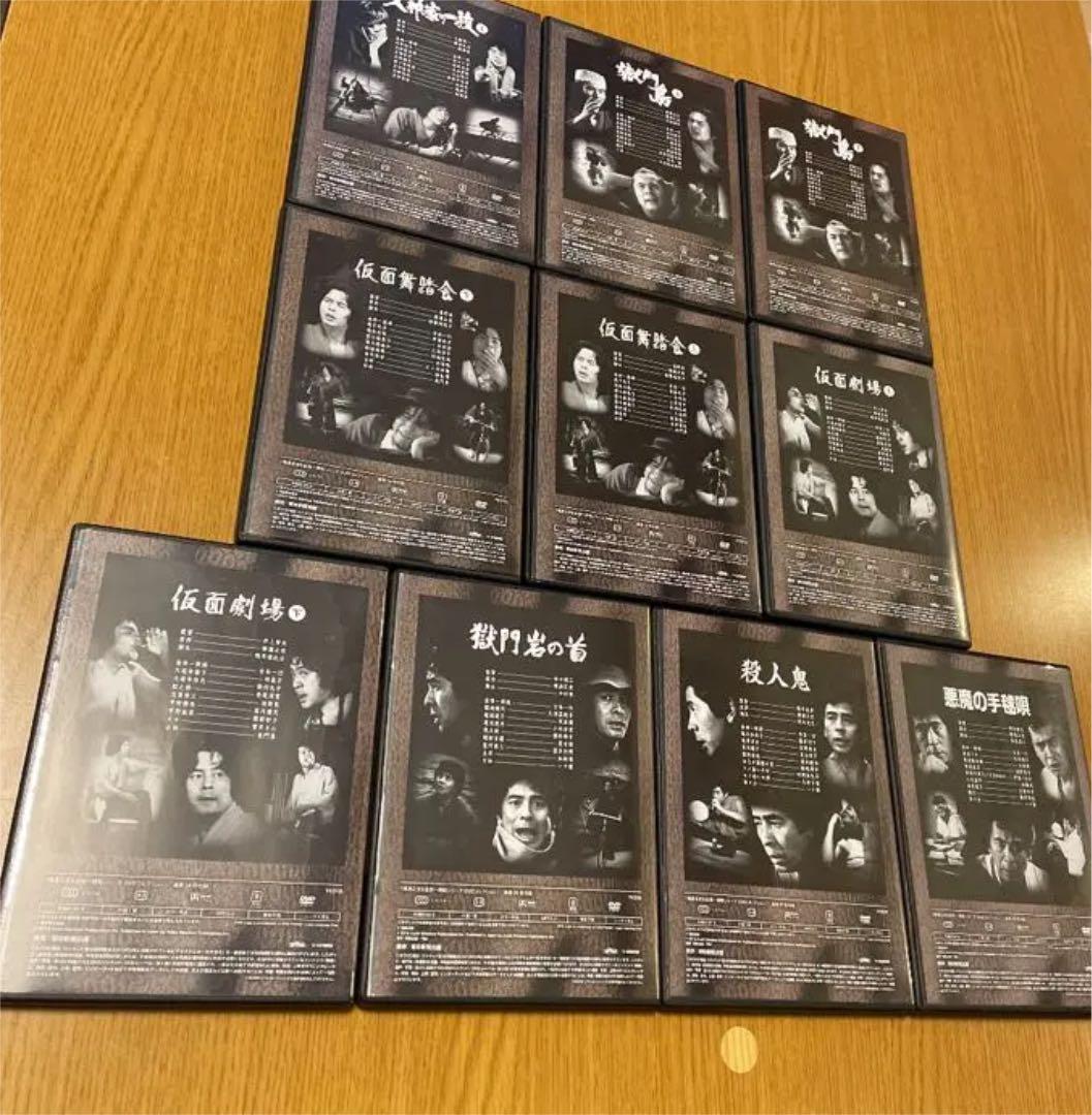 横溝正史 & 金田一耕助 DVD 10本 日本映画名作 犬神家の一族他 古谷一行