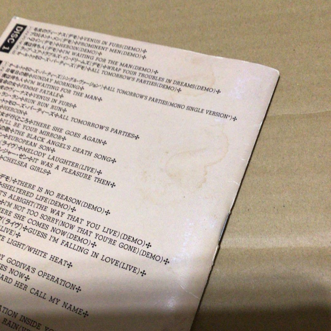 THE VELVET UNDERGROUND　日本盤 CD5枚組BOX