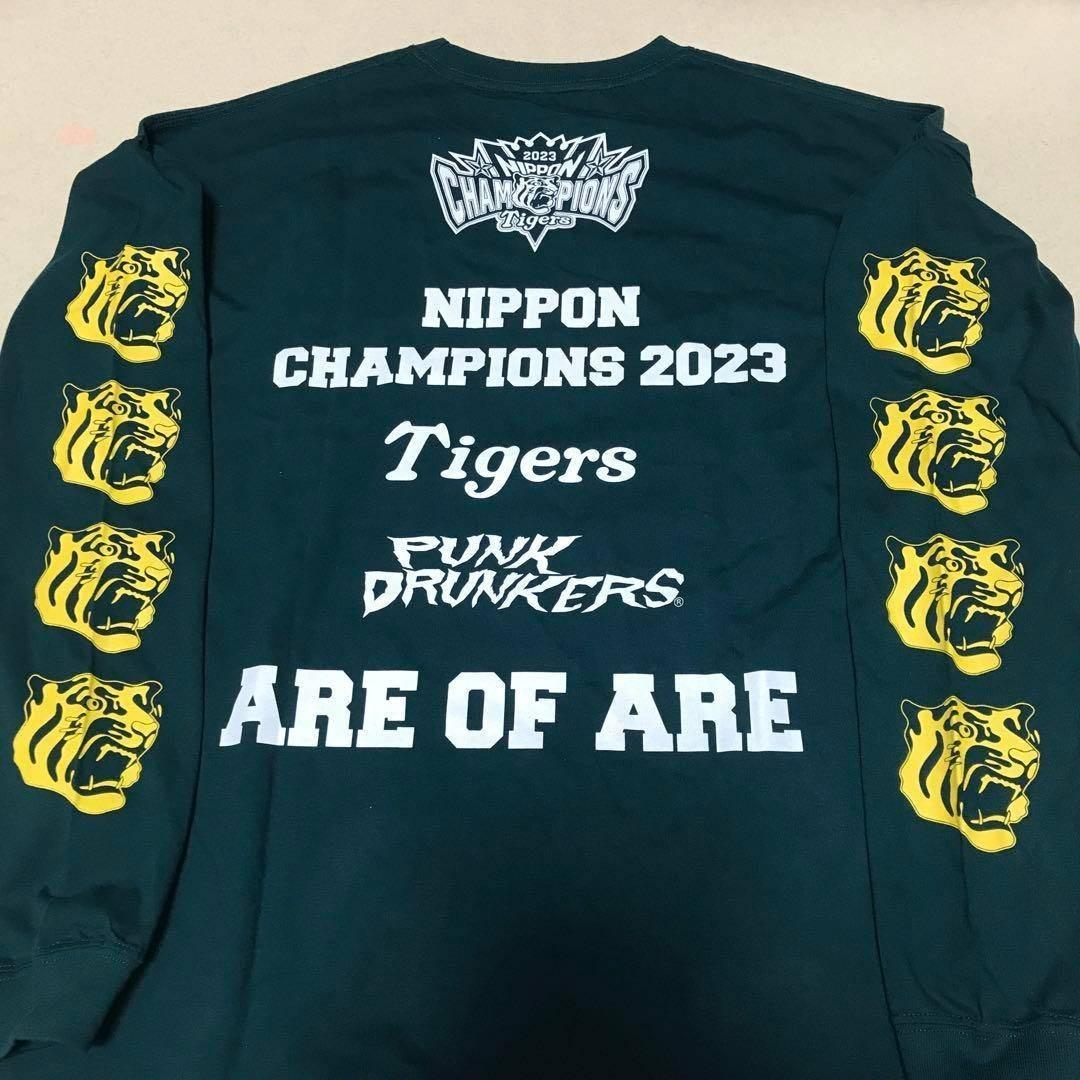 未使用 パンクドランカーズ M 阪神タイガース Tシャツ 長袖 ロンT 優勝