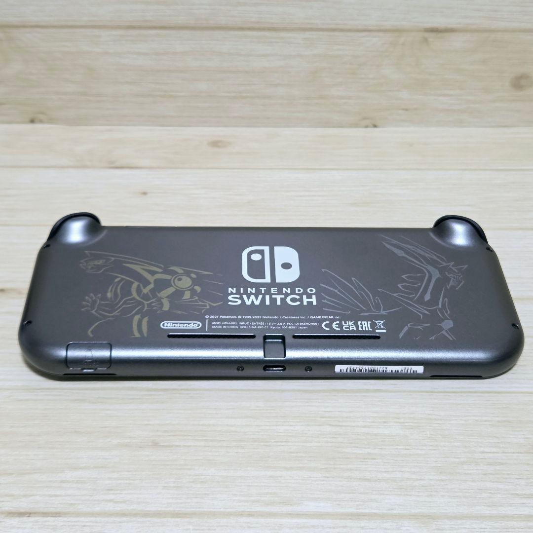 未使用に近い【極上美品】Switch lite 本体 ディアルガ パルキア 箱