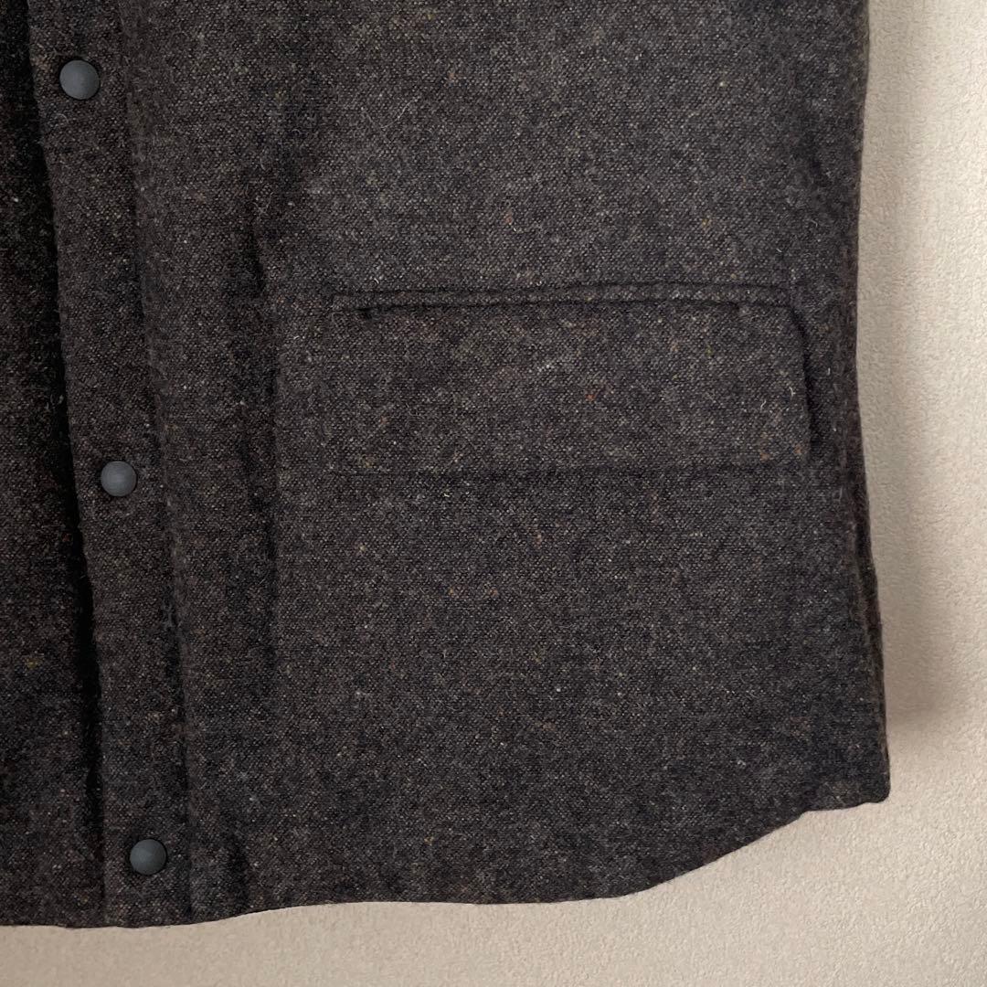 A Vontade Reversible Pack Vest Lサイズ 黒茶系