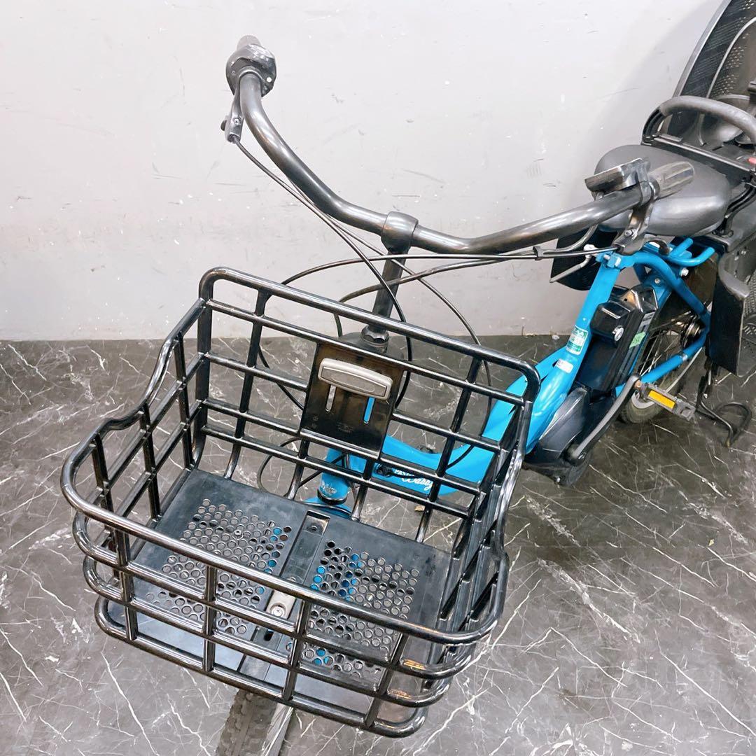 車体のみ 引取り【71】電動自転車 YAMAHA PAS Babby ブルー