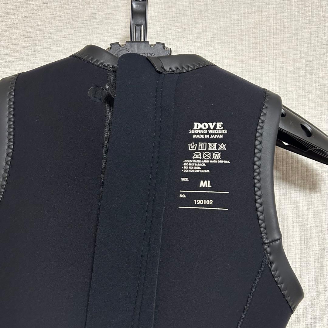 【美品】最高級ウェットスーツ DOVE ショートジョン ML