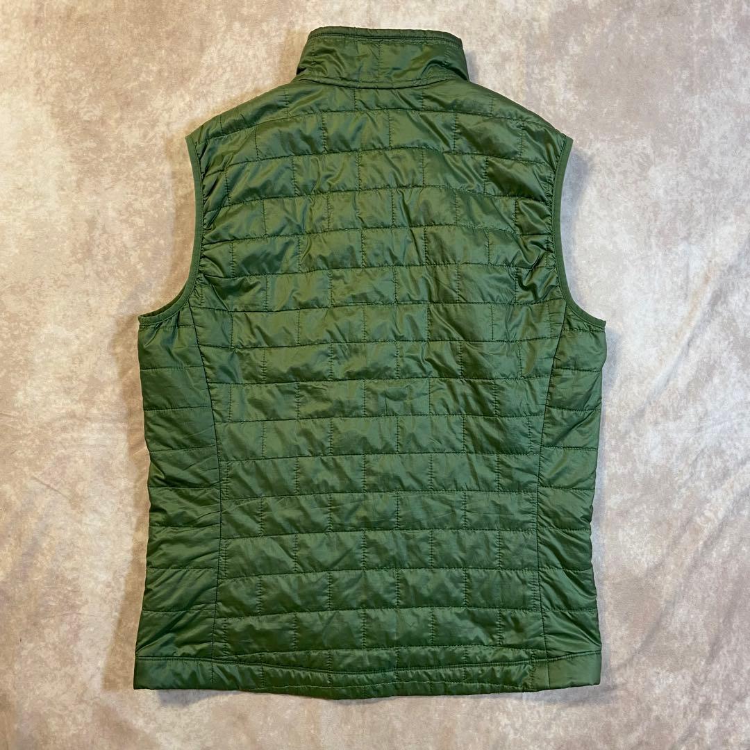 10s Patagonia ナノパフベスト カーキ/ブラウン 2017年製