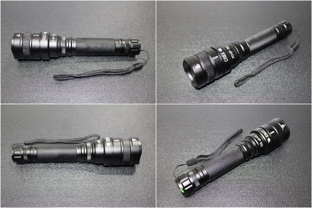 『正規CREE XHP50.2/スリム』懐中電灯　LEDハンディライト　超強力