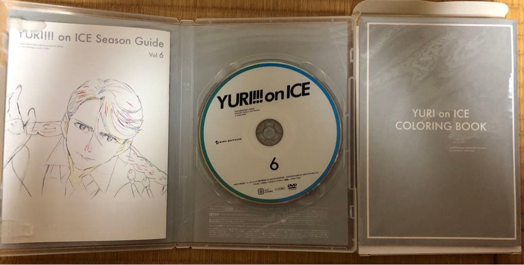 YURI!!! on ICE DVD 1-6巻特典セット付き