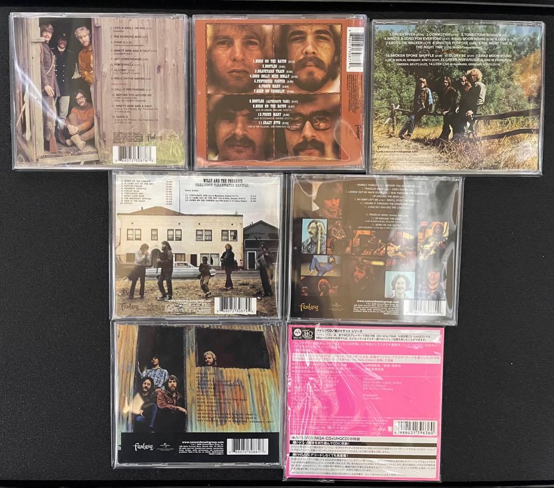 クリーデンス・クリアウォーター・リバイバル 7枚CDセット