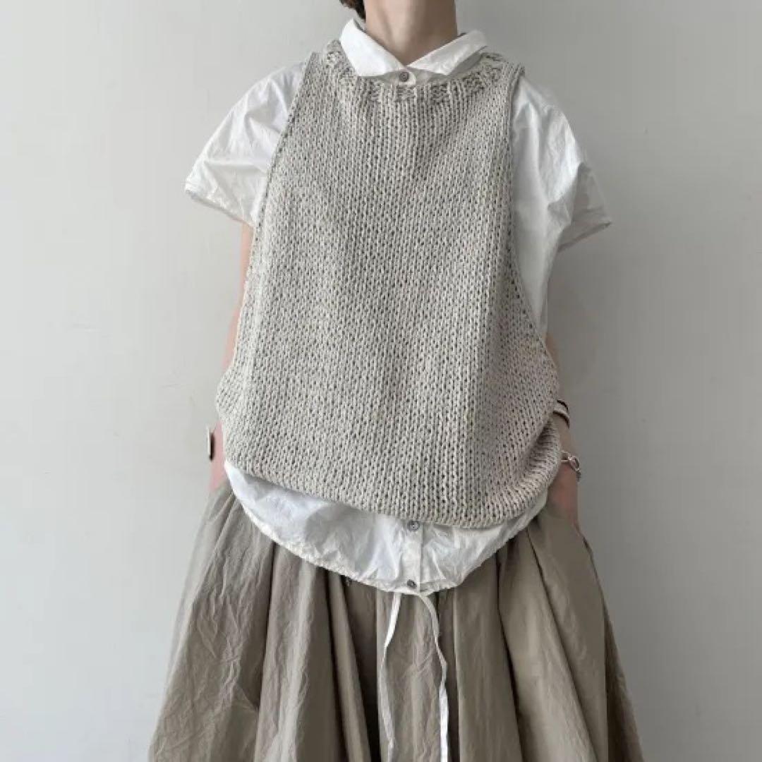 album di famiglia アルバムディファミリア　ニットベスト25ss